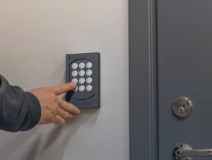 Codeklavier voor toegangscontrole met pincode