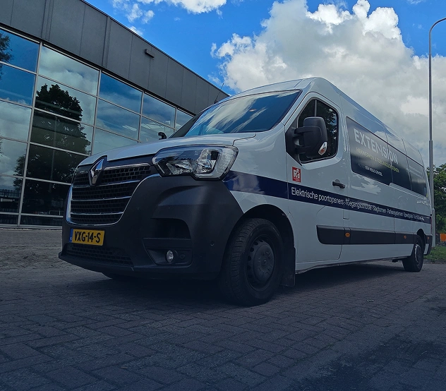 Servicebus van Extension Hekwerken