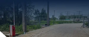 Schuifpoort en Slagboom bij Súdwest-Fryslân in Bolsward