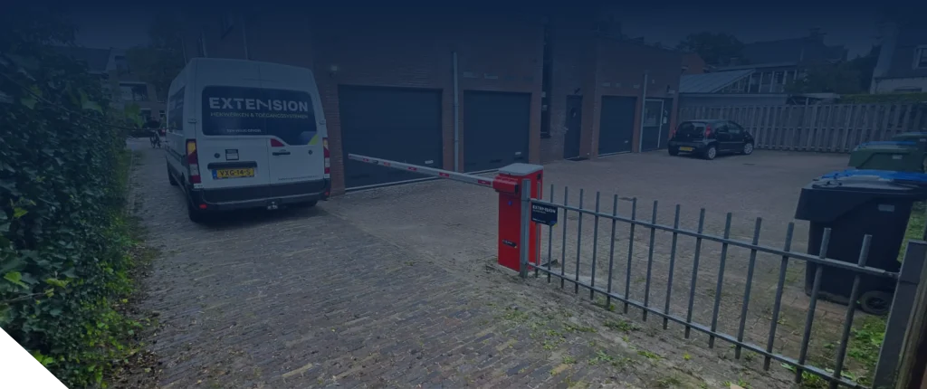 Elektrische slagboom in Beetsterzwaag