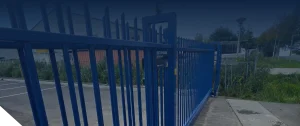 Elektrische poort bij Stertil in Kootstertille